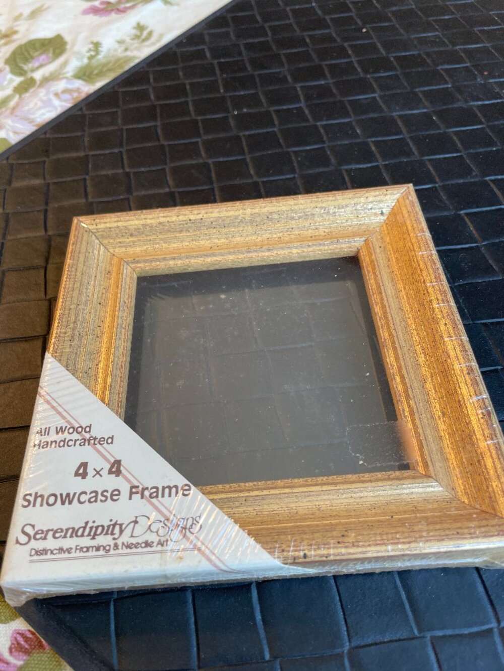 Serendipity Showcase Lot of 3 All Wood Frames for Framing Needle Art New